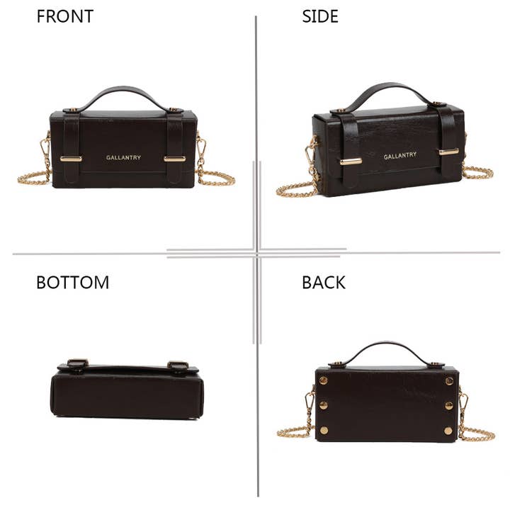 Aurelia — Structured Top Handle Bag, view 6