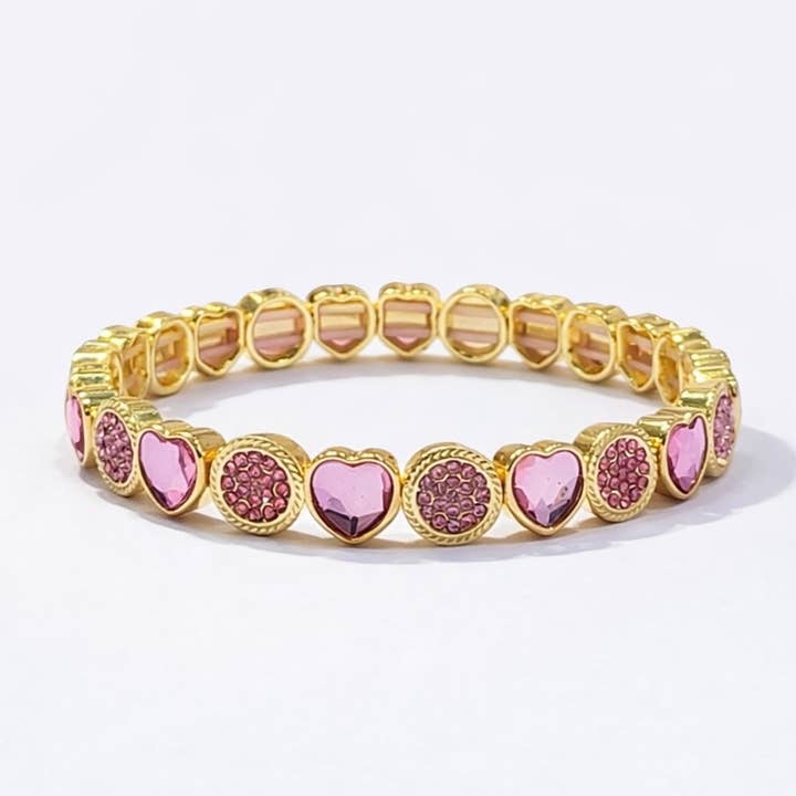 Celeste — Crystal Accent Bracelet, view 3