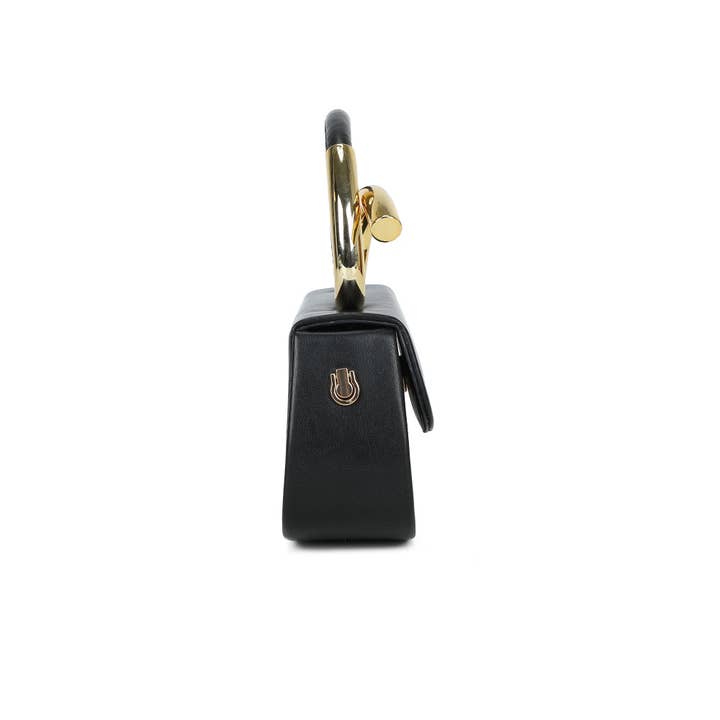 Soleil — Jewel-Handle Clutch, view 6