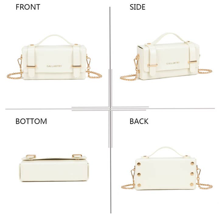 Aurelia — Structured Top Handle Bag, view 12