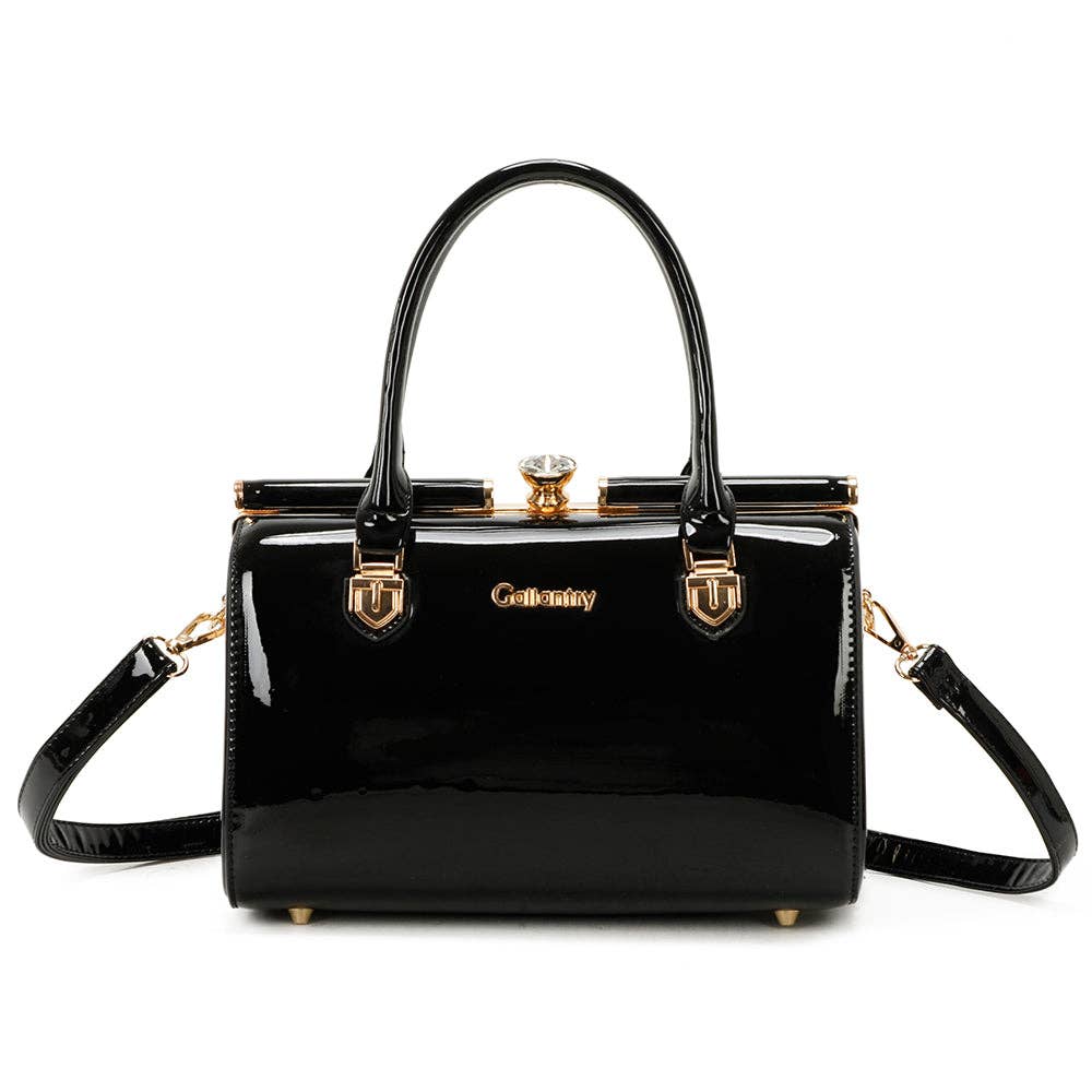 Élodie — Shimmer Structured Handbag