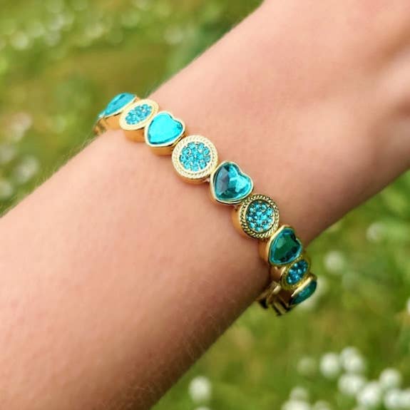 Celeste — Crystal Accent Bracelet, view 11