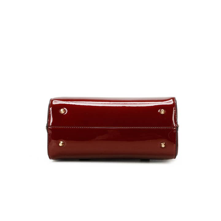 Élodie — Shimmer Structured Handbag, view 9