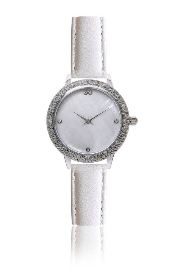 Selene — Silver Ultra-Thin Watch