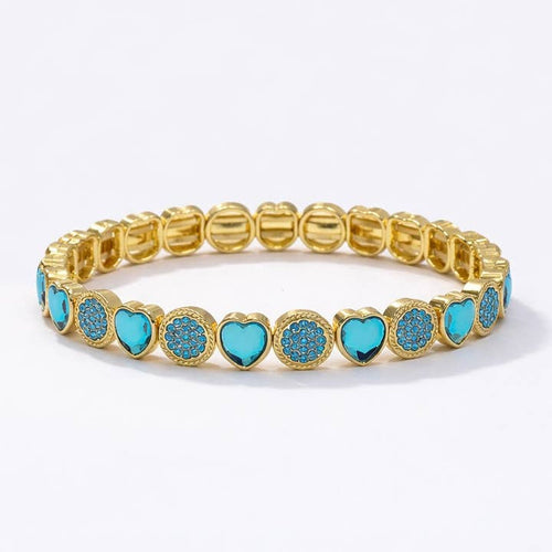 Celeste — Crystal Accent Bracelet, view 1