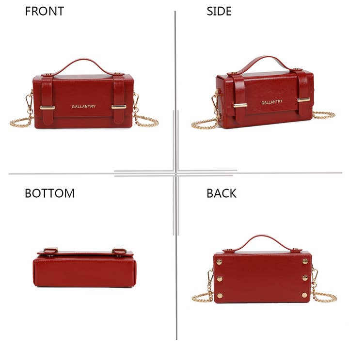 Aurelia — Structured Top Handle Bag, view 9