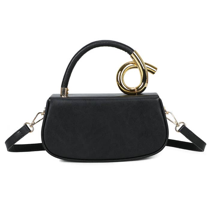 Soleil — Jewel-Handle Clutch, view 7