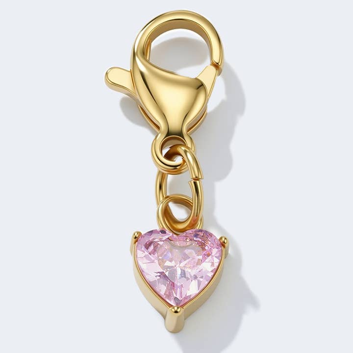 Liora — Polished Gold Stainless Charm, view 1