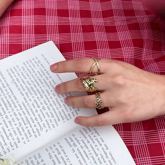 Astra — Stainless Steel Ring, view 3