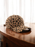 Camille — Leopard Print Cap