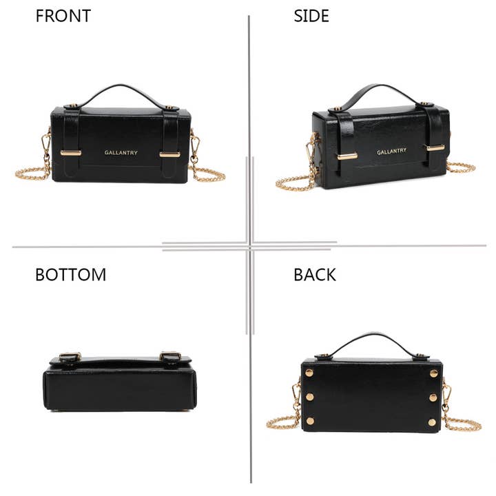 Aurelia — Structured Top Handle Bag, view 3