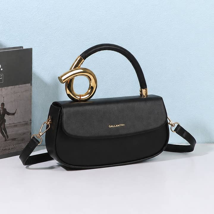 Soleil — Jewel-Handle Clutch, view 1