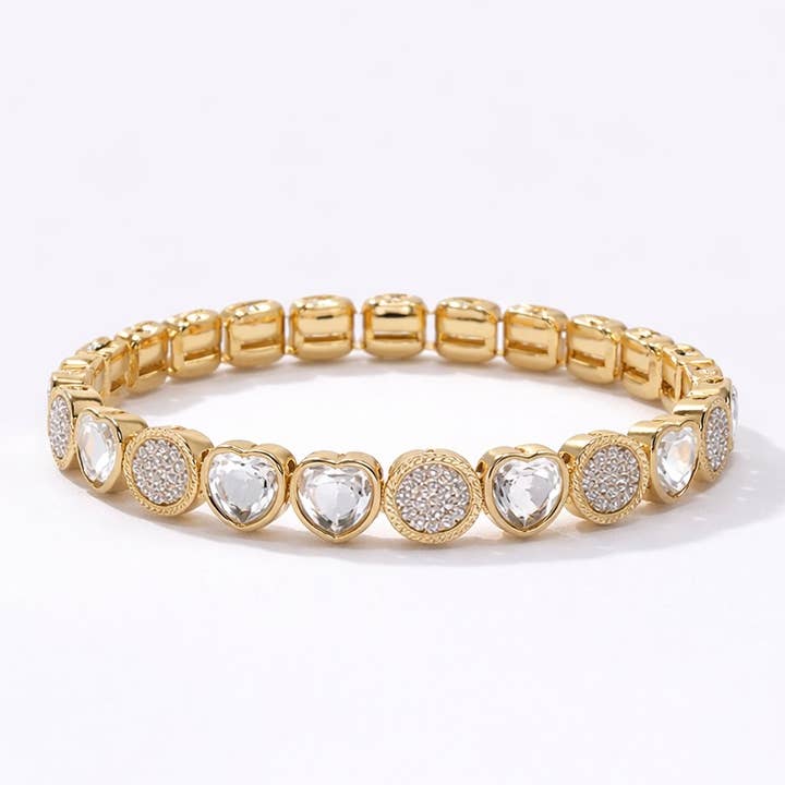 Celeste — Crystal Accent Bracelet, view 7