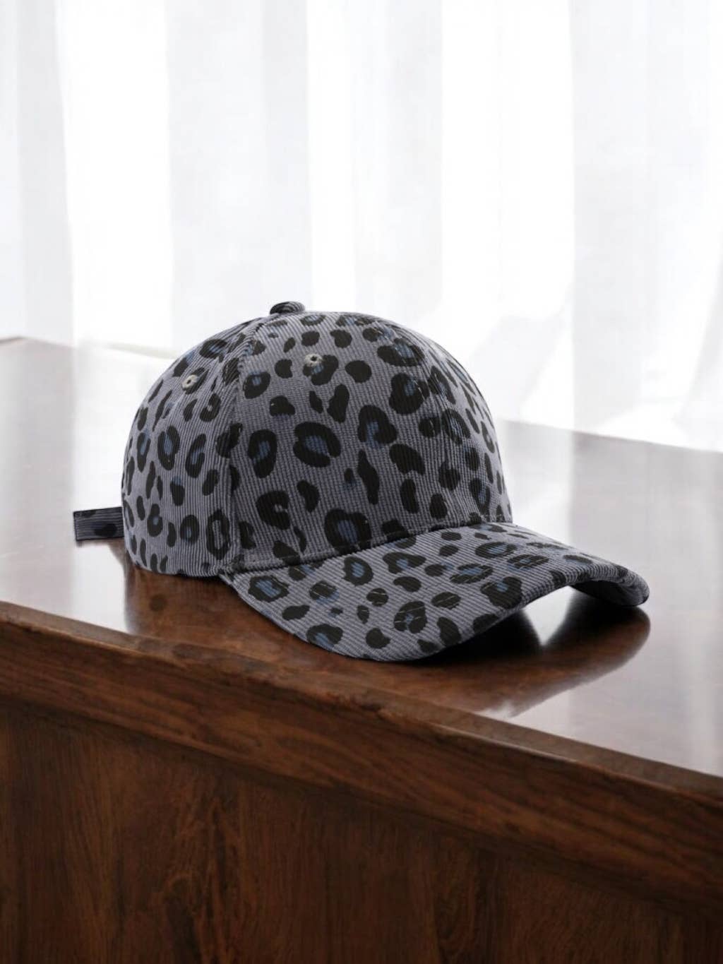 Camille — Leopard Print Cap