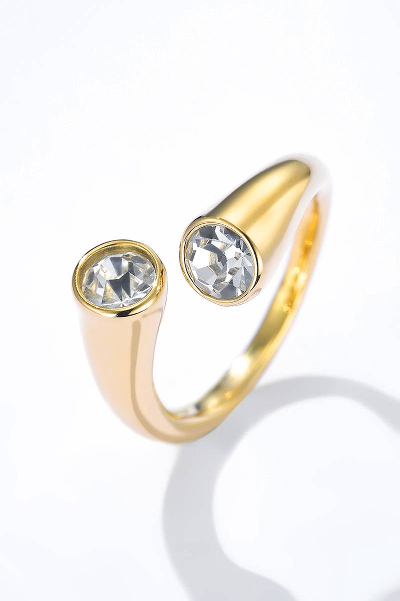 Luna — Intertwined Stainless Ring