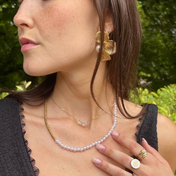 Seraphine — Stainless Necklace, view 3