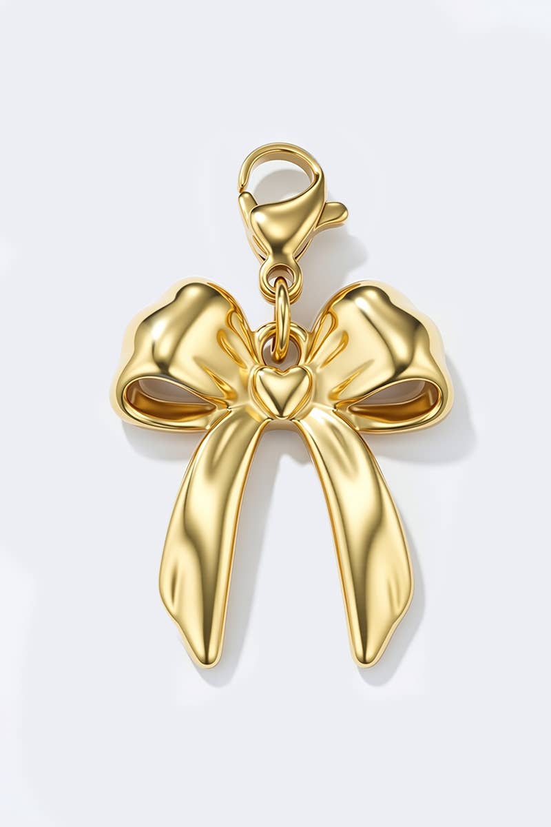 Livia — Polished Gold Stainless Charm