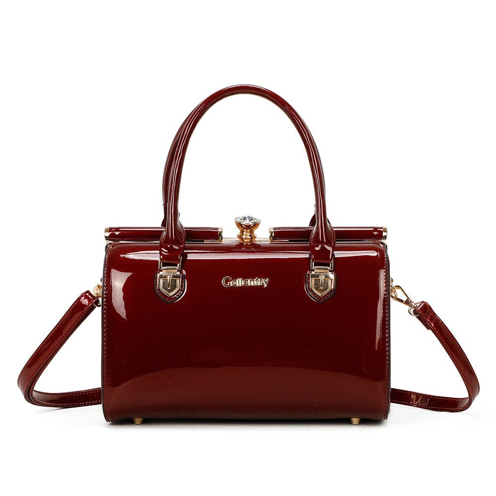 Élodie — Shimmer Structured Handbag