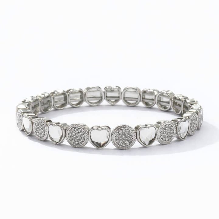 Celeste — Crystal Accent Bracelet, view 9