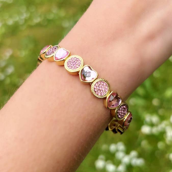 Celeste — Crystal Accent Bracelet, view 2