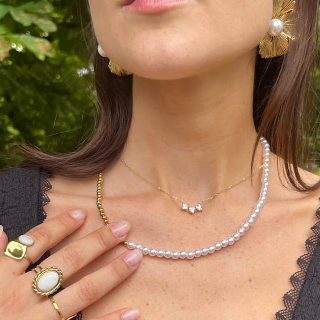 Seraphine — Stainless Necklace, view 2